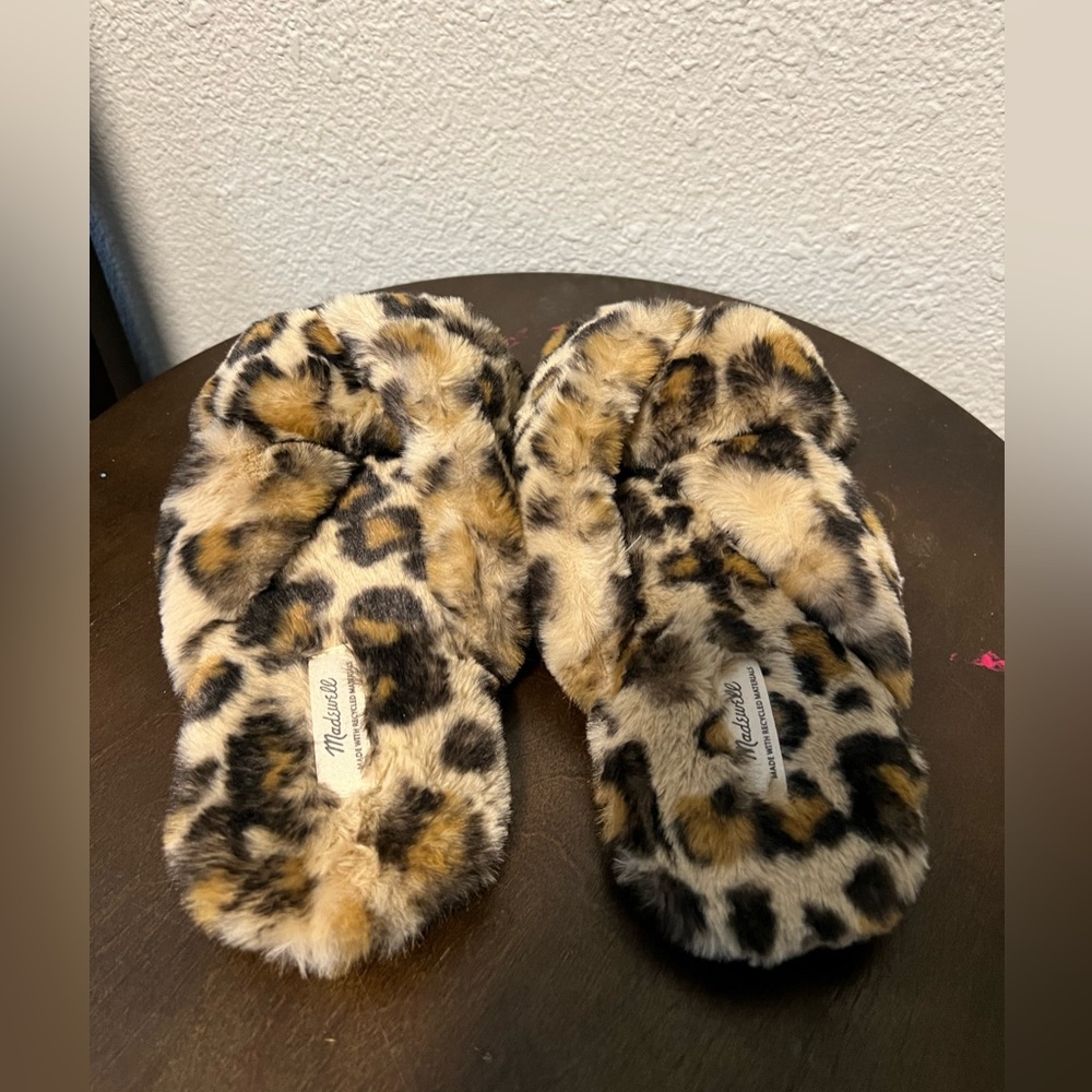 Madewell Cheetah Slippers